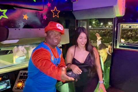 Punta Cana: Party Bus Night Tour with Drinks & Stops