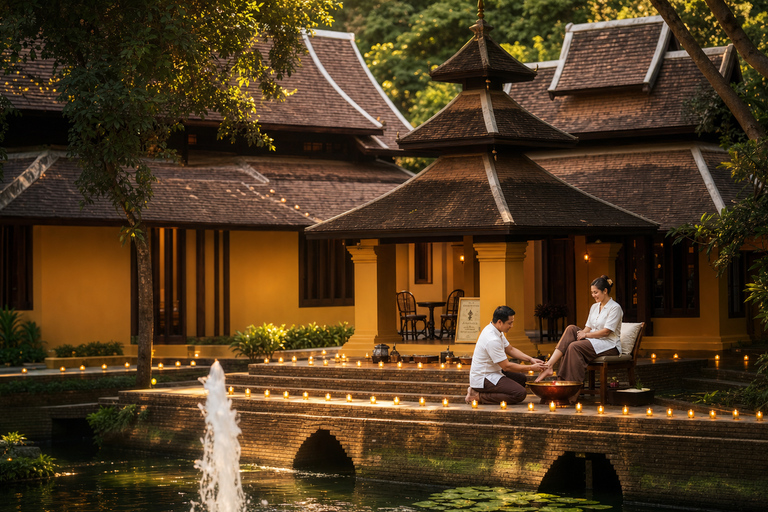 Chiang Mai: Body Scrub Hot Herbal Ball Massage & Aroma Oil 180 mins Body Scrub Hot Herb + Deep Warm Aroma Oil (Nimman)