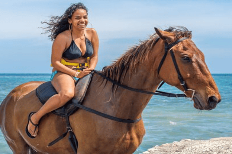 ATV, Bamboo Rafting & Horseback Ride Tour From Montego Bay ATV, Bamboo Rafting & Horseback Ride Combo