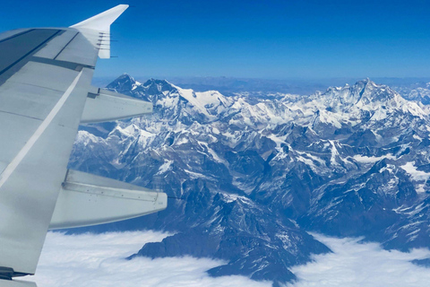 Panoramische Everest-bergvluchtPanoramische bergvlucht