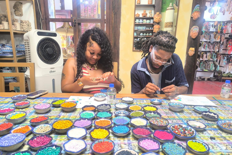 Express Workshop: Make 2 Ceramic Bracelets in Antigua Guatemala