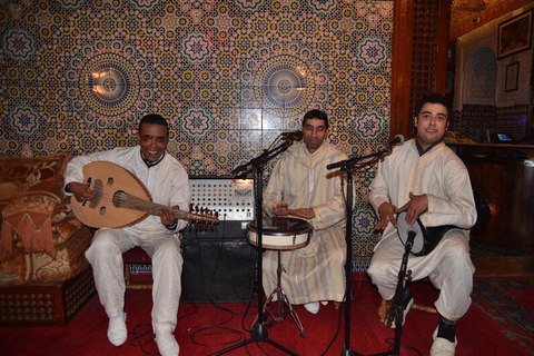 Marrakech: Cena espectáculo en el restaurante Dar EssalamMenú 1