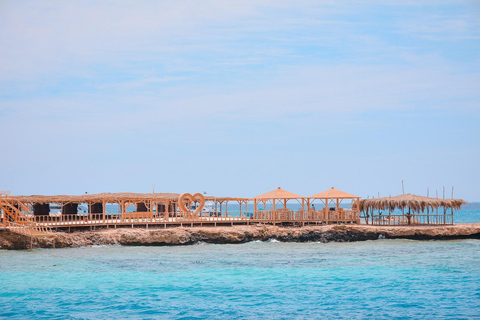 Hurghada: Luxury Catamaran Semi Submarine & Island & Sunset Luxury Catamaran Island With Private Transfer