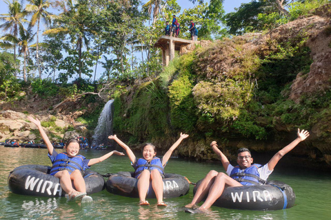 Exotic cave exploration: underground river and temple visit