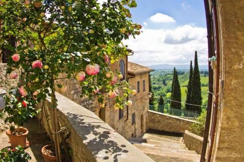 Hoogtepunten van Toscane en privé-autotour met wijn vanuit Florence