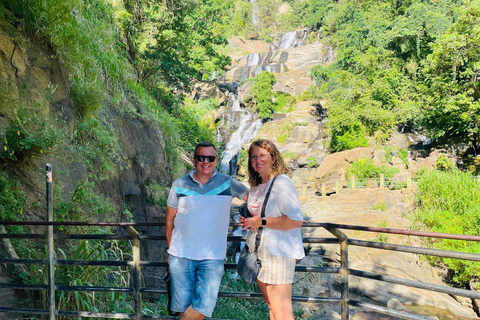 Explorez Ella : randonnée sur les rochers, boucle, cascades, neuf arches et vue sur le trainDécouvrez Ella : randonnée dans les rochers, boucle, chutes d&#039;eau, neuf arches et vue