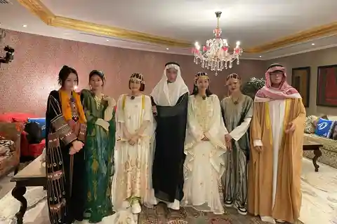 Riad: Besuch bei einer einheimischen saudischen Familie mit Mittag- oder Abendessen