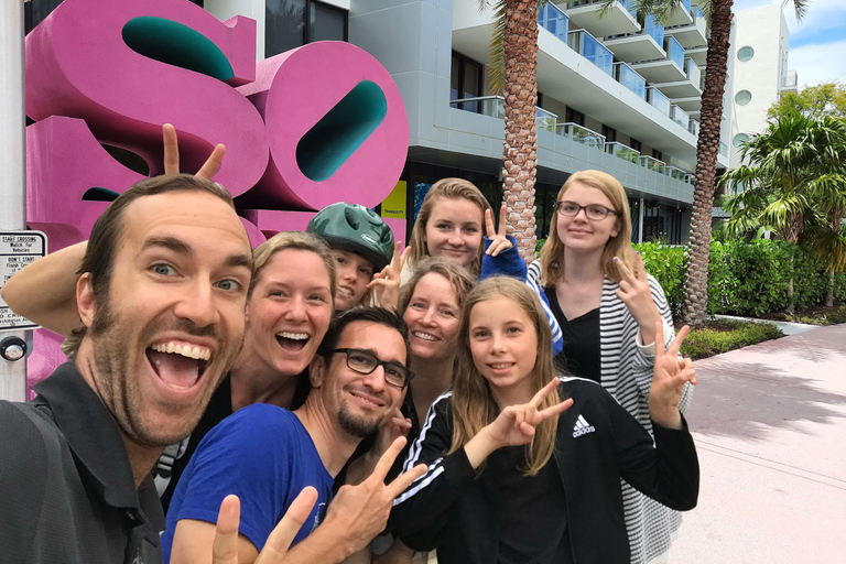 Miami Beach: Tour guiado de bicicleta com degustação gastronómica (Adultos)