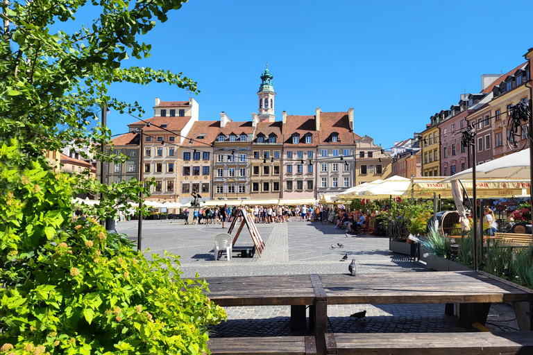 Warsaw UNESCO HERITAGE tour a pieWARSAW OLD TOWN tour a pie