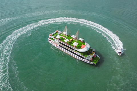 De Hanói: Excursão de um dia à Baía de Halong com cruzeiro guiado de 5 estrelas