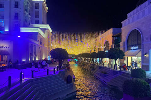 From Side: Land of Legends Night Show with Transfer