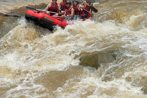 Chiang Mai : Excursion d'une journée à la cascade de Sticky et au rafting
