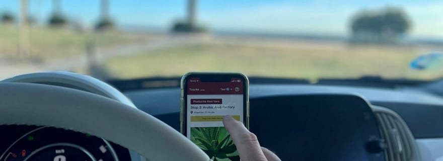 Aruba : One Happy Island Road Trip Route via Mobile App