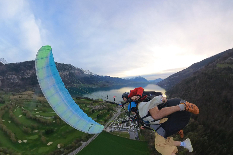 Grindelwald: Vôos duplos de parapente