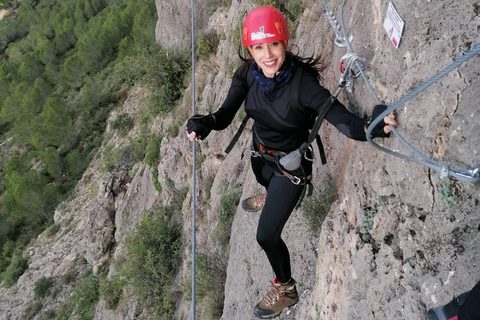 Marxuquera: Via Ferrata La FalconeraMarxuquera: Via Ferrata naar Falconera