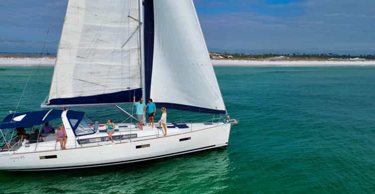 Panama City Beach: Private Sailboat Charter with Snorkeling