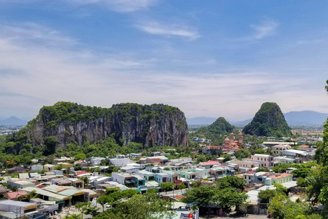 Da Nang: Visita à montanha de mármore, à Senhora Buda e às jóias escondidas