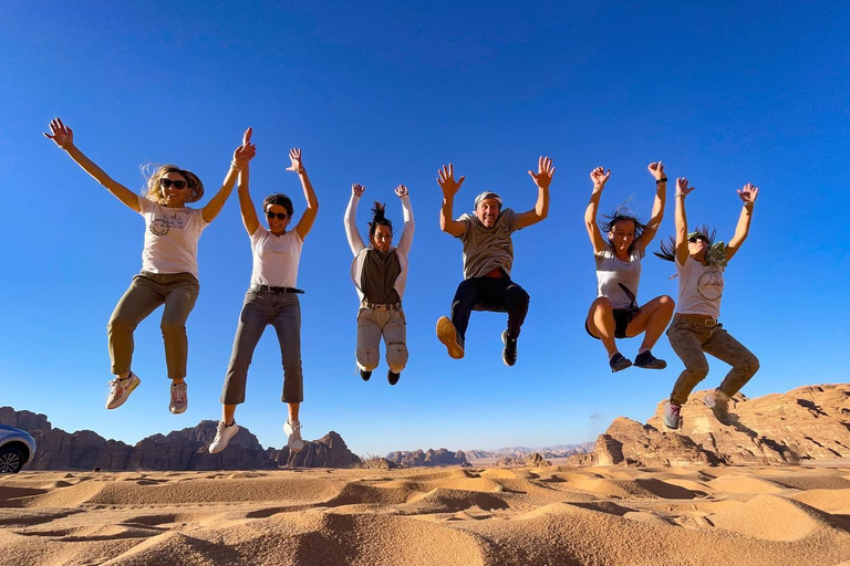 Wadi Rum View Camp: Full-Day Desert Jeep Tour With 3 Meals