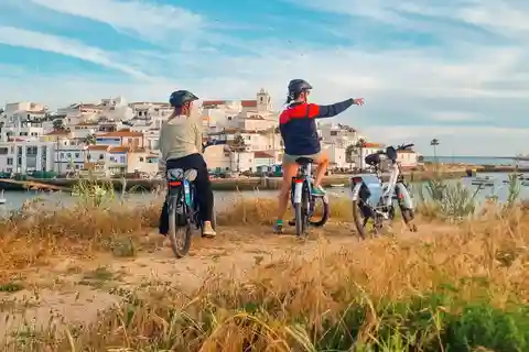Ferragudo Village: Glide Through on an Electric Bike