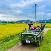 Ninh Binh: Jeep Tour with Voi Temple & Hoa Lu Old Town Ninh Binh: Jeep Tour with Voi Temple & Hoa Lu Old Town