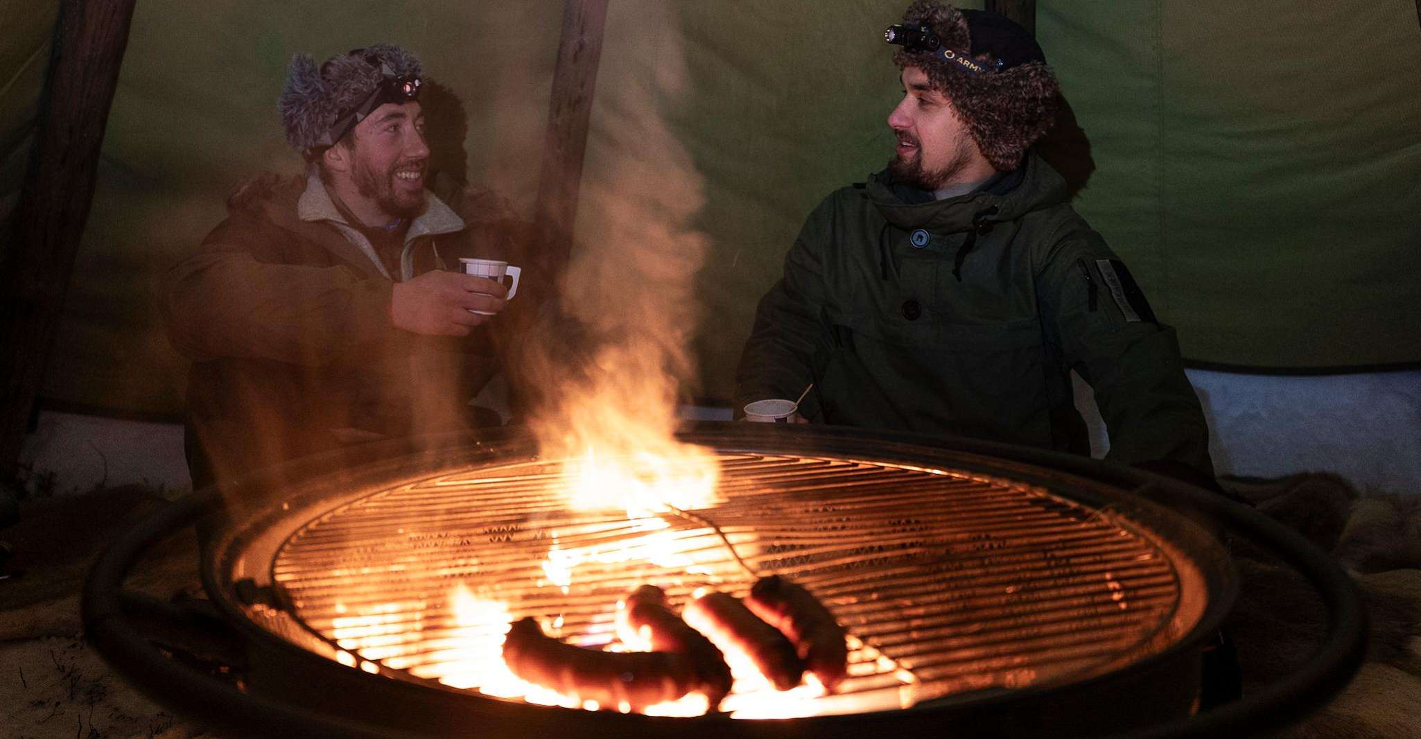 Abend Ski Trek in die Wildnis - Hizvo