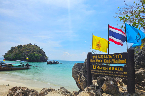 Krabi: Giro delle isole con una barca privata a coda lungaOpzione 4: Tour privato 7 isole