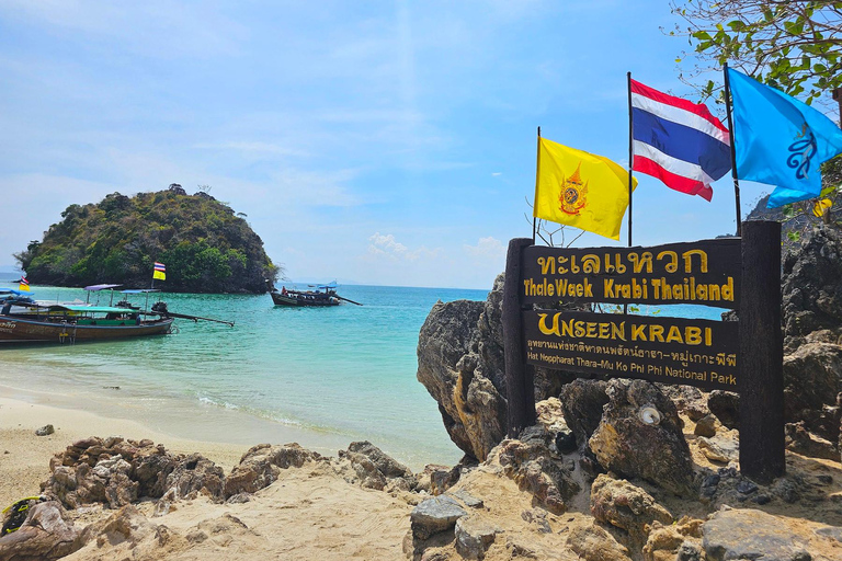 Krabi : Circuit dans les îles en bateau à longue queue privéOption 4 : Visite privée des 7 îles