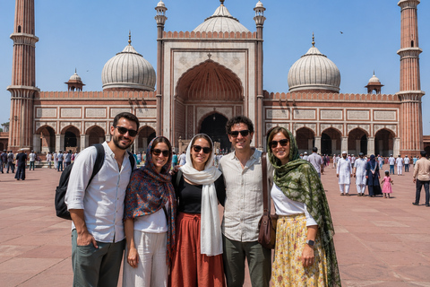 Delhi: Private Old & New Delhi City Tour Skip-the-Line Entry Full Day Tour with Guide Only