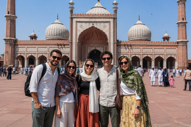 Delhi: Private Old & New Delhi City Tour Skip-the-Line Entry Full Day Tour with Guide Only