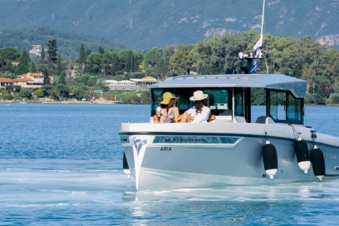 Corfu: Private yacht cruise to Paxos - Antipaxos & Caves Private yacht cruise to Paxos-Antipaxos 8hrs - Saxdor 320GTC