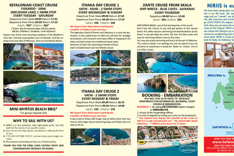 Kefalonia: Zakynthos Shipwreck & Blue Caves-Alykanas cruise