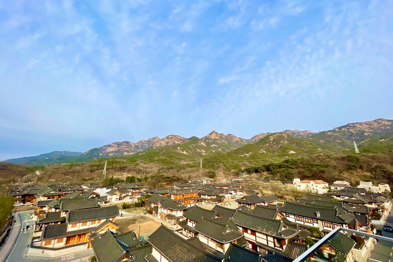 DMZ+EunpyeongHanokVilliage(Cafe+Temple/Museum)_Private GuideDMZ+Eunpyeong Hanok Village_Mountain View Cafe+Hanok Museum