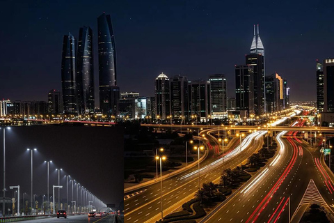 Abu Dhabi-Night Magic Journey with Mosque & Moonlight