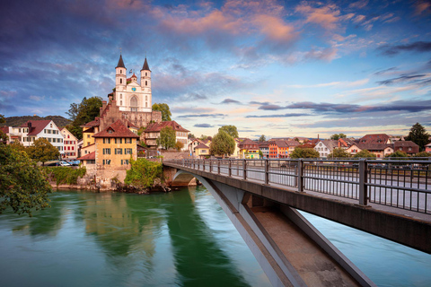 Viagem privada de 1 dia de Basileia a Lucerna, Aarburg e Castelo