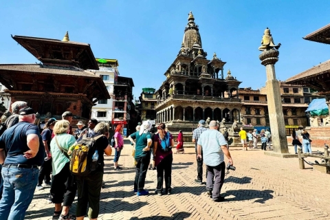 Tour turístico privado por los cuatro lugares de Katmandú declarados Patrimonio de la Humanidad por la UNESCOTour privado por los lugares Patrimonio de la Humanidad de Katmandú