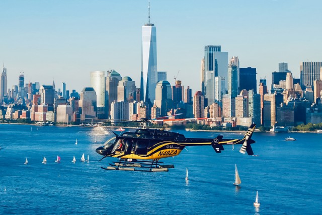 Visit New York City Manhattan Helicopter Tour in Flores, Guatemala
