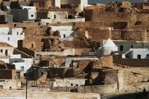 From Djerba: Desert Camp & Amazigh Villages Tour with Dinner