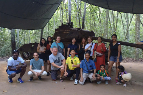 HCM: Explore Cu Chi Tunnels, Shooting, Tasting Steam Cassava Standard Group Tour (Max 25 peoples)