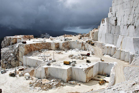 Mármol de Carrara Michelangelo: Tour privado de día completo