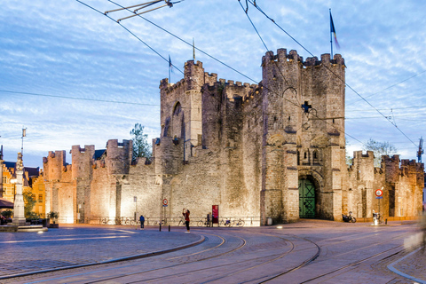 Brussels:Day Tour for Ghent City Center, Gravensteen, Belfry Itinerary Set Tour