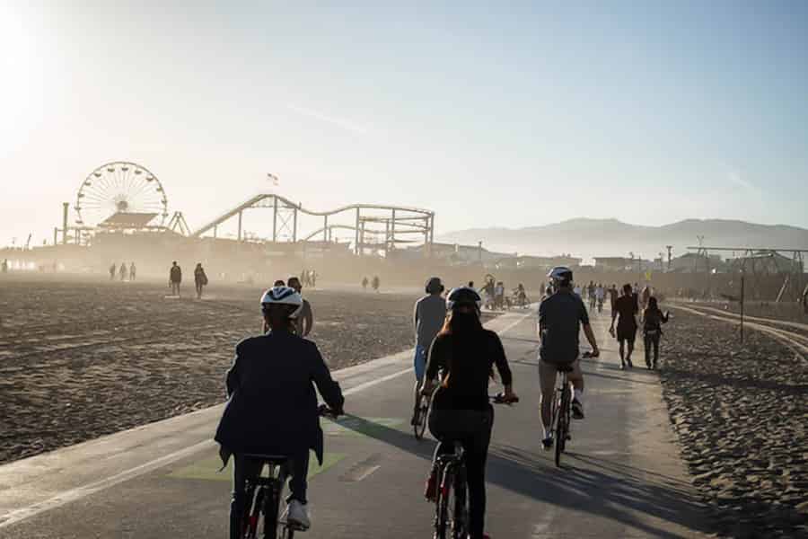 LA: Santa Monica & Venice Beach Fahrradabenteuer. Foto: GetYourGuide LA: Santa Monica & Venice Beach Fahrradabenteuer. Foto: GetYourGuide
