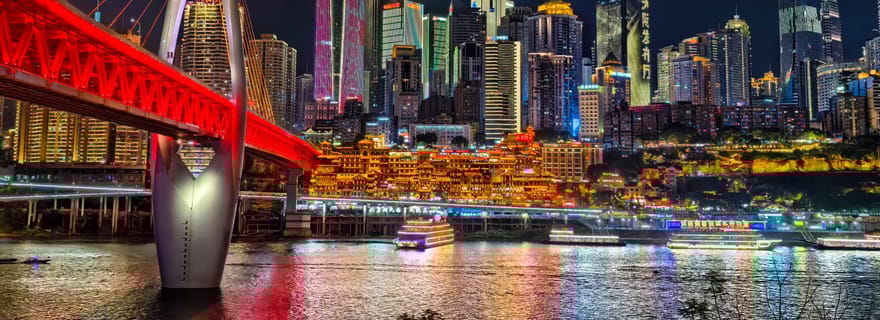 Chongqing : visite nocturne magique et lieux secrets