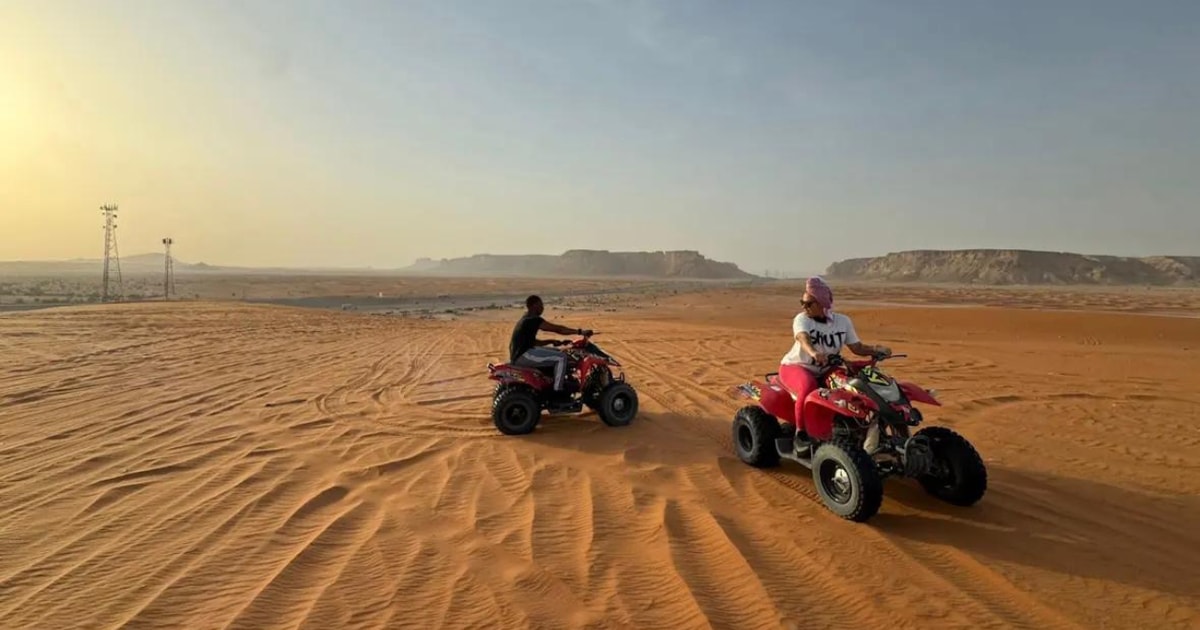 Riyadh: Red Sand Safari with Sunset, Camel & ATV Ride | GetYourGuide
