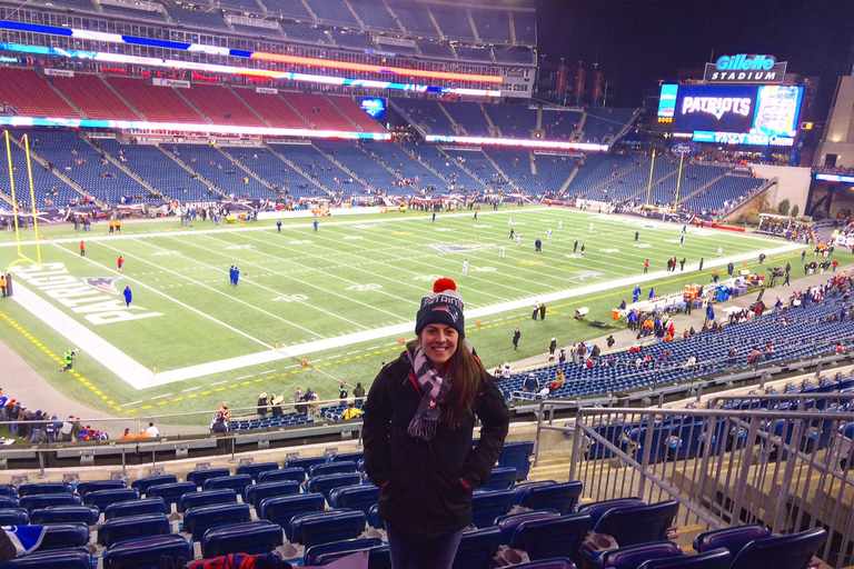 Boston: New England Patriots Football Game Ticket End Zone