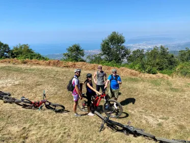 Vom Meer zu den Apuanischen Alpen:EBike Tour auf dem Monte Folgorito
