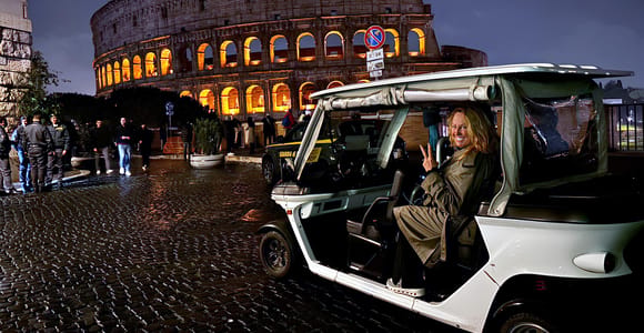 Rome by Night Golf Cart Tour with Gelato