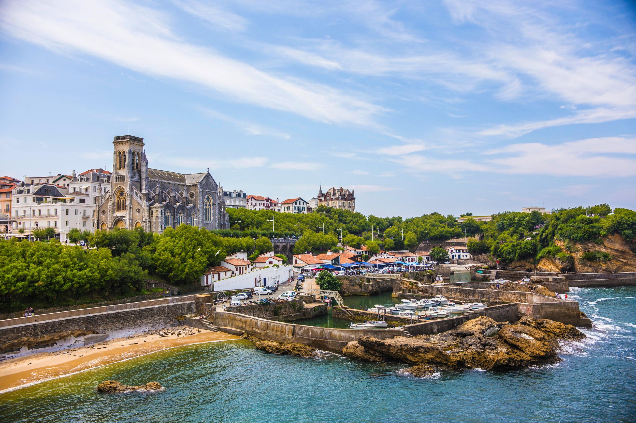 Biarritz: Express-Spaziergang mit einem Einheimischen in 60 Minuten