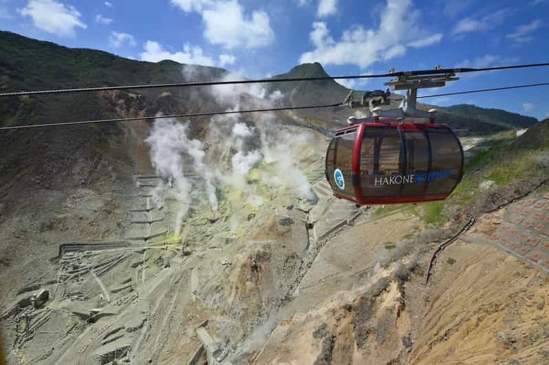 Hakone: Hakone Ropeway One-Way / Round-Trip E-Ticket