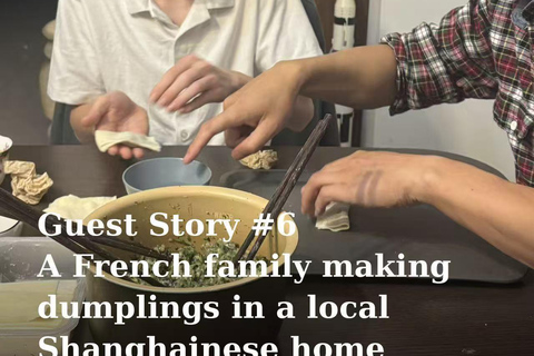Shanghai food experience: Home dining with locals