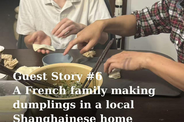 Shanghai food experience: Home dining with locals